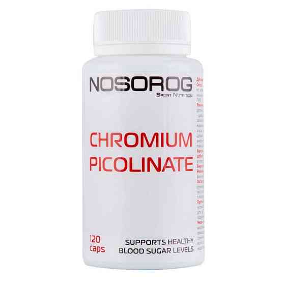 Піколінат хрому Nosorog Nutrition Chromium Picolinate 120 капс Луцьк