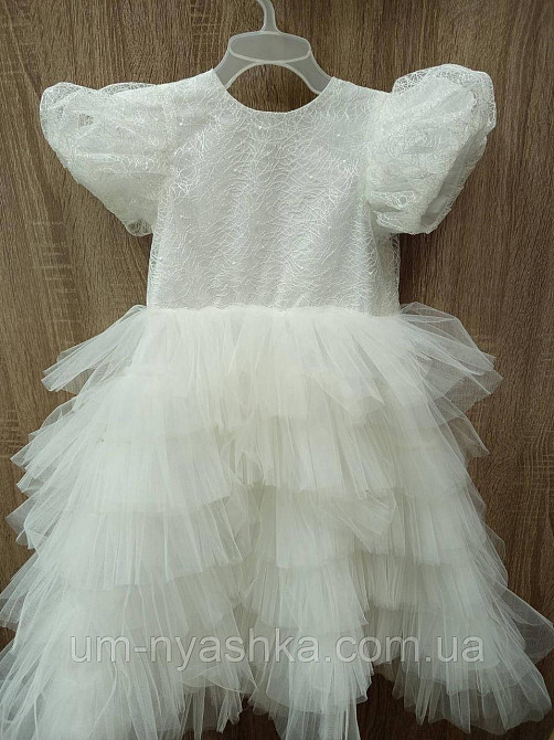 Платье Белое нарядное с блестками для девочки Кривой Рог - изображение 7
