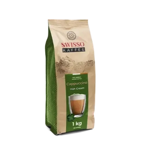 Капучино Swisso Kaffee Irish Cream 1 кг Виноградів - фото 1