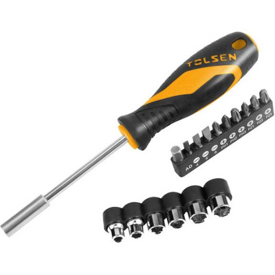 Отвертка Tolsen 17 насадок (20045) Винница - изображение 1