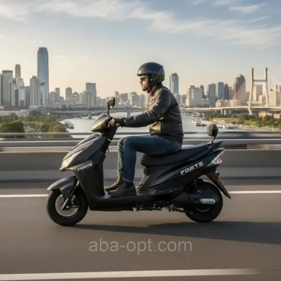 Електроскутер FORTE HAWK LITE 2000W-60V-20Ah шини 10"/10" купити дешево в Украіні Одеса