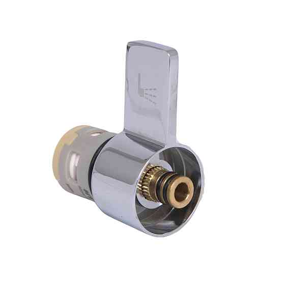 Ручка переключения режимов Qtap (70х23,7х35) для душевой системы Vlasta New Chrome, Evia, Tern QTVLA7023735CRM49640 Киев