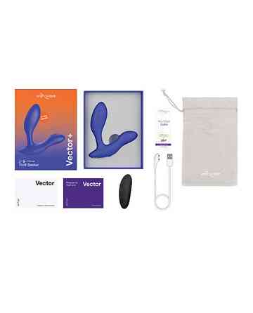 Массажер простаты WE-VIBE Royal Blue+ с пультом управления Sex Aura Киев