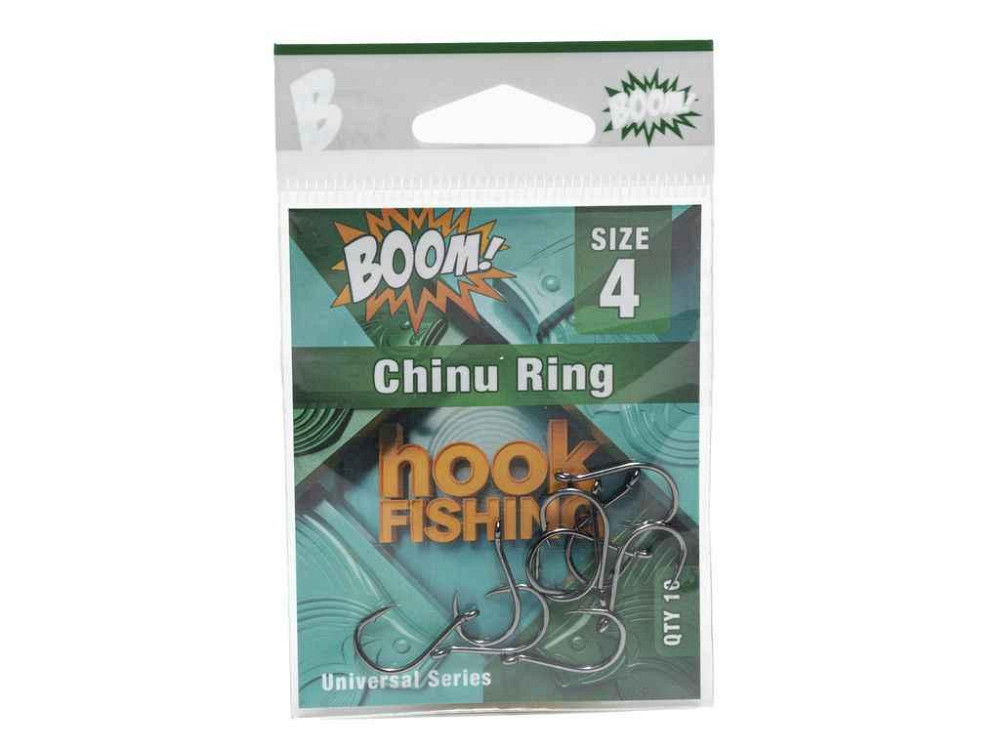 Гачок для мирної риби Chinu Ring №4 (10 шт/уп) (BN) ТМ BOOM Київ - фото 1