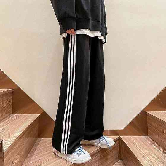 Жіночі утеплені штани з лампасами тринитка на флісі Одеса