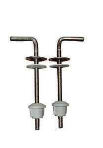 Кріплення для туалетного сидіння нержавійка довге 12 см Харків