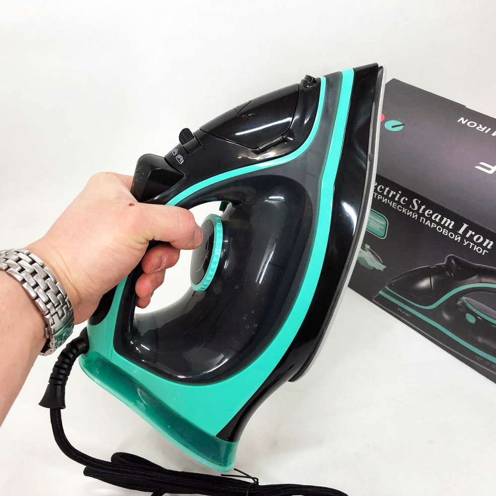 Керамический утюг для глажки, Паровые утюги для одежды горизонтальный Паровой утюг свежести одежды QR-29 Львов - изображение 1