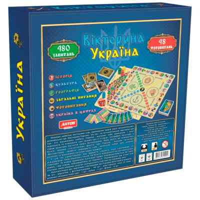 Настільна гра Artos Вікторина Україна (620994) Вінниця