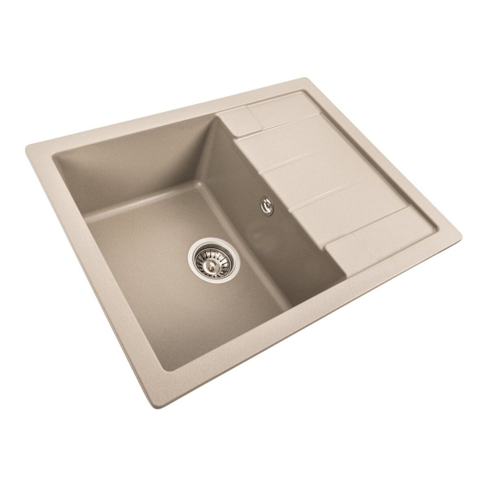 Гранітна мийка для кухні VALESO INTENSO 6550 матова Титан Коломыя - изображение 2