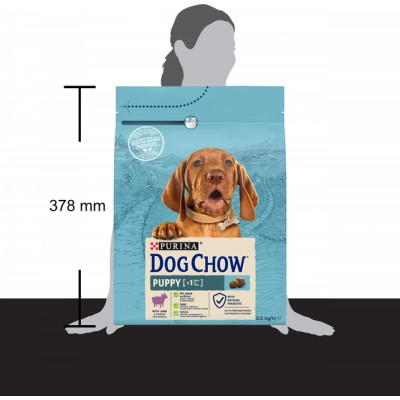 Сухий корм для собак Purina Dog Chow Puppy Lamb зі смаком ягняти 2.5 кг (7613034488657) Вінниця - фото 9