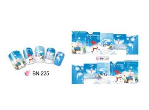 На ногти новогодние стикеры, размер стикера 6*5см, инструкция по применению есть в описании Киев