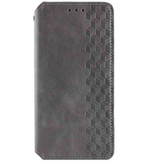 Чохол-книжка для смартфона Rubic Leather for Xiaomi Redmi Note 13 Pro 5G/POCO X6 5G Grey (RUBICXiNo13P5GGrey) Київ