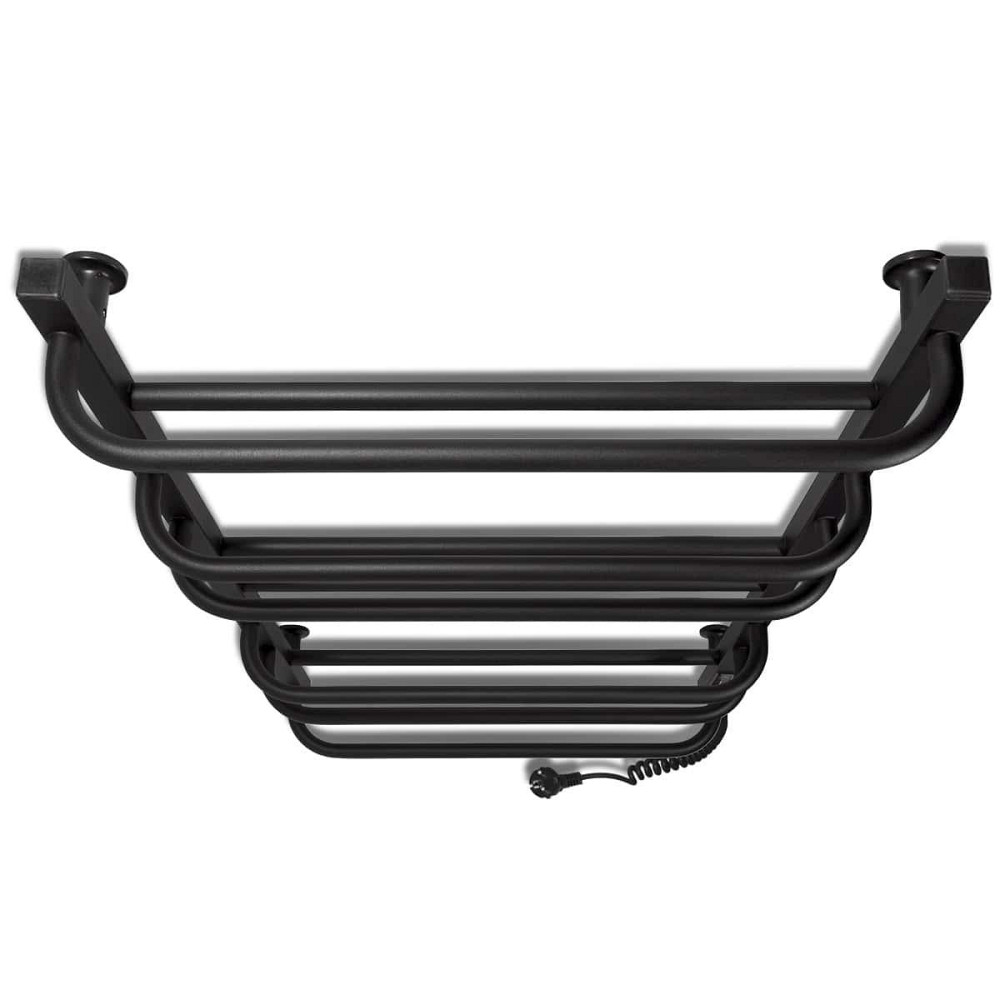 Електричний полотенцесушитель Laris Зебра Комфорт ЧК10 500Х900 Е чорна Київ - фото 3