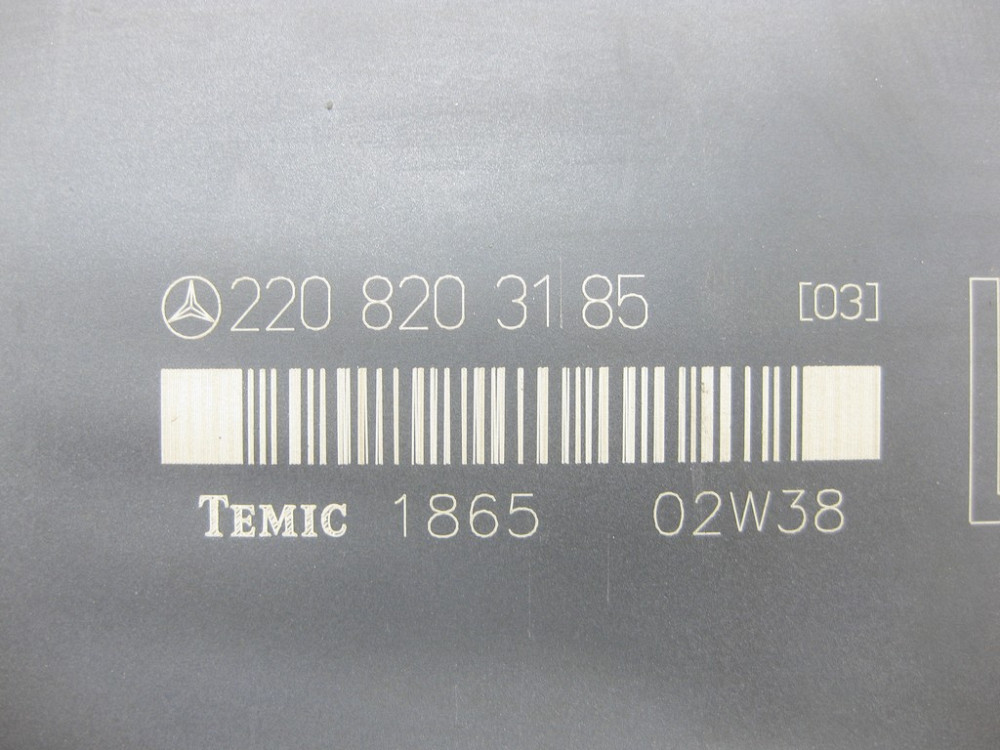 Mercedes-Benz  A2208203185 Блок керування сидінням S-class short W220 S-class long V220 Одеса - фото 6