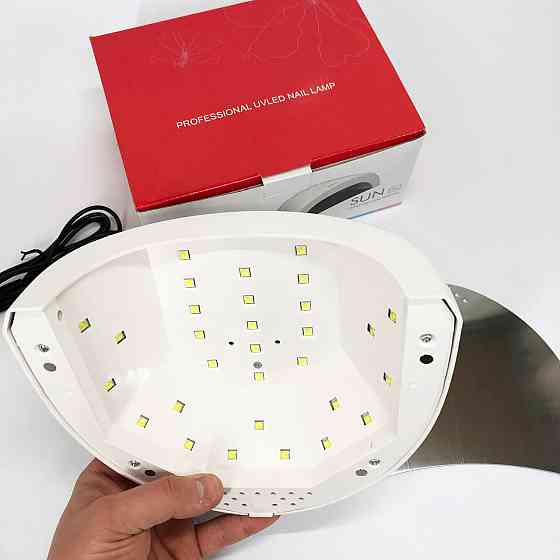 Лампы рабочие для маникюра Sun one nail lamp FD77-1, Лампа для маникюра Лампа сушки гель-лака дома DN-89 Львов