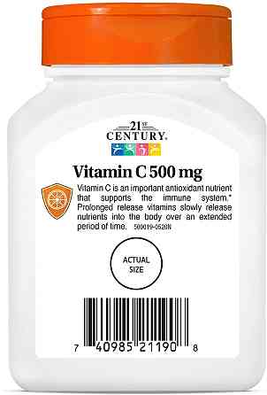 Vitamin C, Prolonged Release, 500 mg, 110 Tablets Луцьк