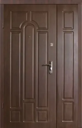Входные двери Форт-М Стандарт Плюс Классик орех коньячный Киев