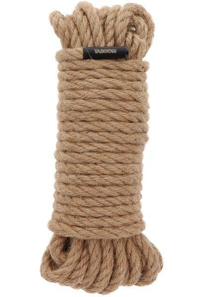 Бондажная веревка Hemp Rope 10 Meter 7 mm Taboom Sex Aura Киев - изображение 2