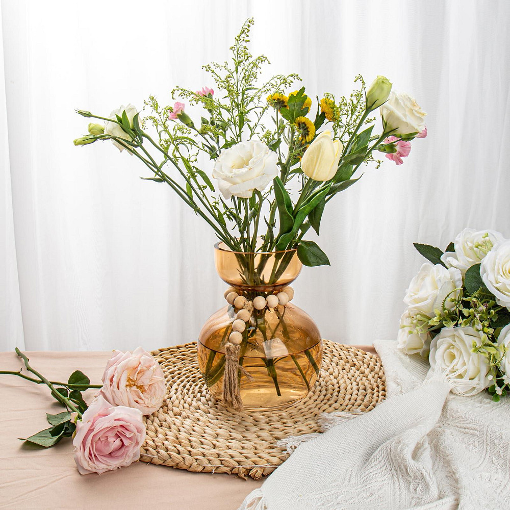 Скляна ваза для квітів Hollyone Луцьк - фото 1