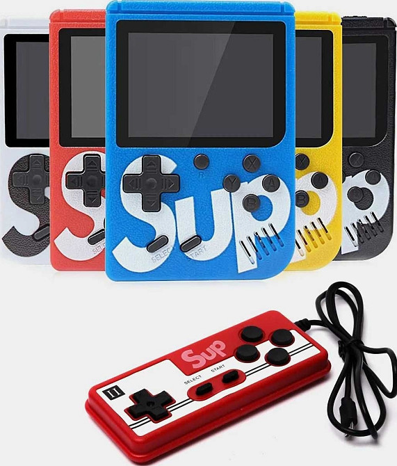 Детская игровая приставка-консоль SUP Game Box+ Джойстик, 400 игр. Киев - изображение 7