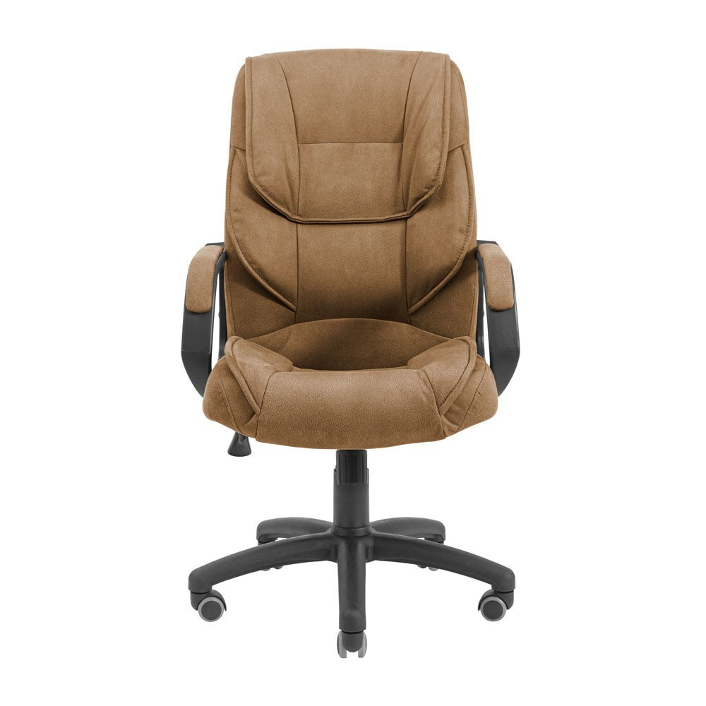 Офисное Кресло Руководителя FoxyDesign М3 MultiBlock Пластик Рич Mustang Caramel Бежевый Киев - изображение 2