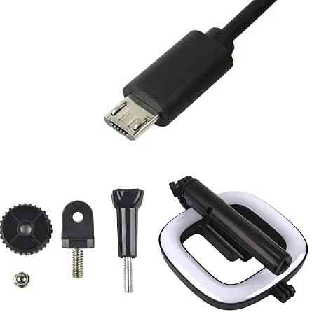 Селфі палиця кільцева HOSO LV03 Plus, штатив трипод Лампа Київ