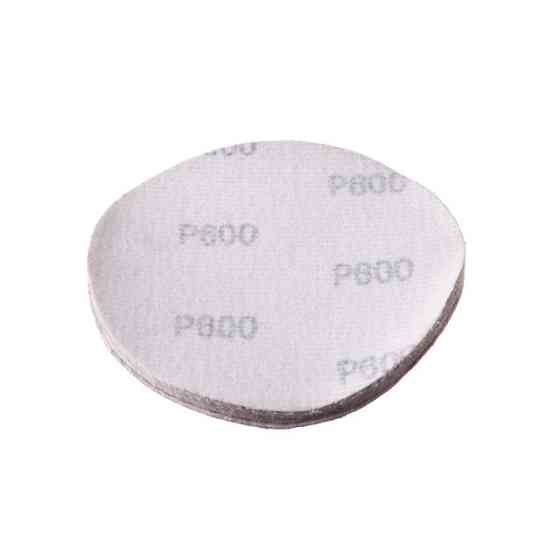 Круг наждаковий на липучці 125 мм, папір клас E, щільність 220 г/м², К600, 10 од. INTERTOOL BT-0570 Київ