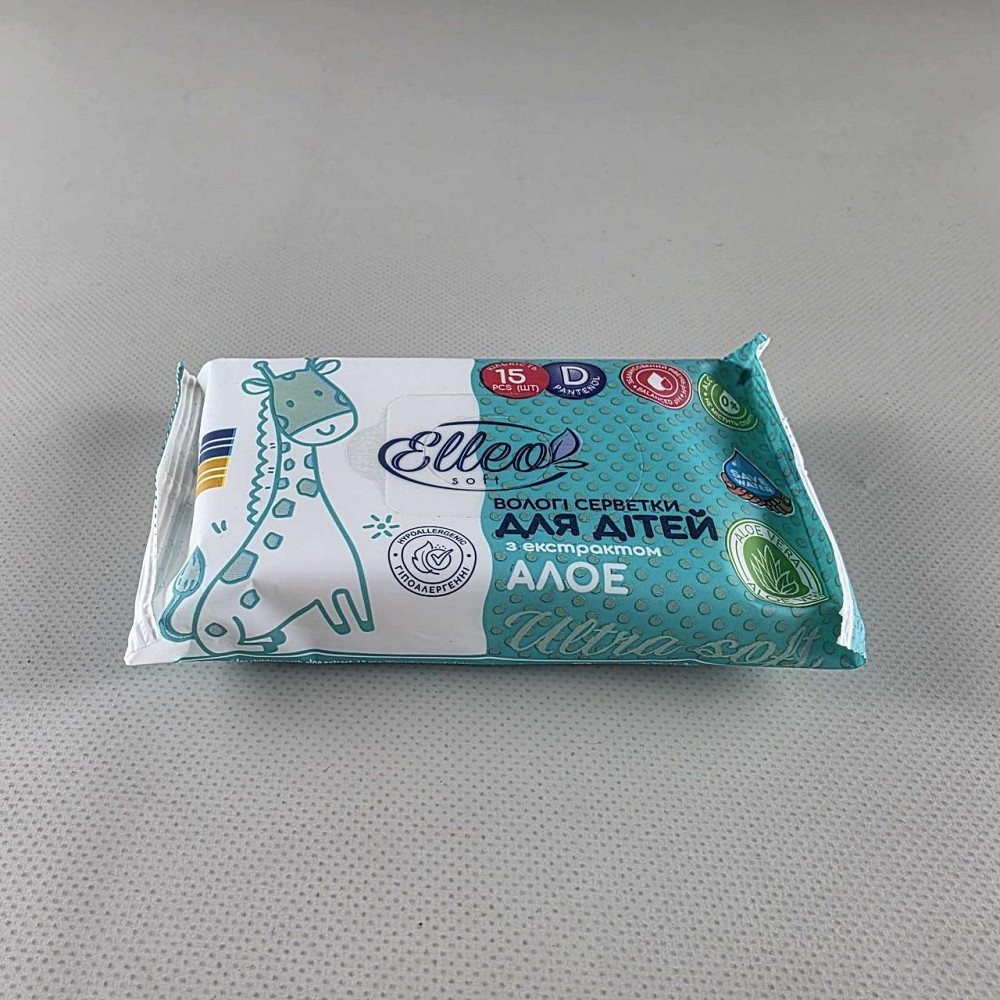 Влажная салфетка  15 шт 