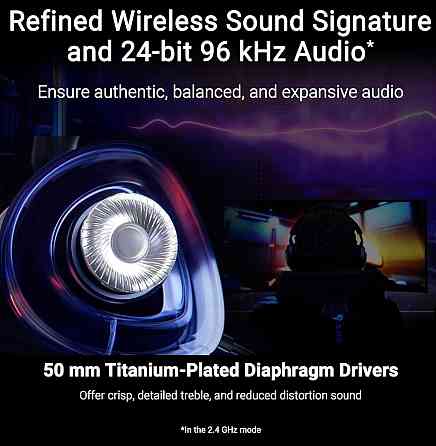 Наушники ASUS ROG Delta II Black 1 шт. NEW! Open Box! Харьков