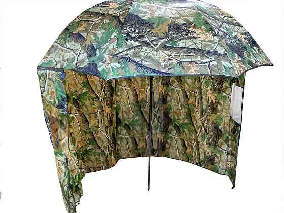 Тент намет для риболовлі з вікном d2.2м SF23817 Дуб Хакі. Вінниця