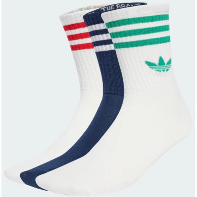 Шкарпетки Adidas 3S CREW S JV7408 3P білий, темно-синій S (37-39) (4068807914865) Вінниця - фото 1