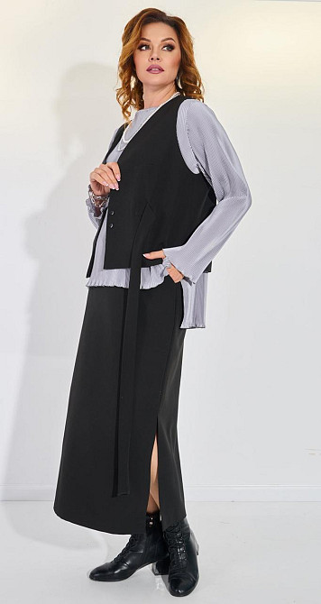 Костюм-трійка зі спідницею (50) Київ - фото 9