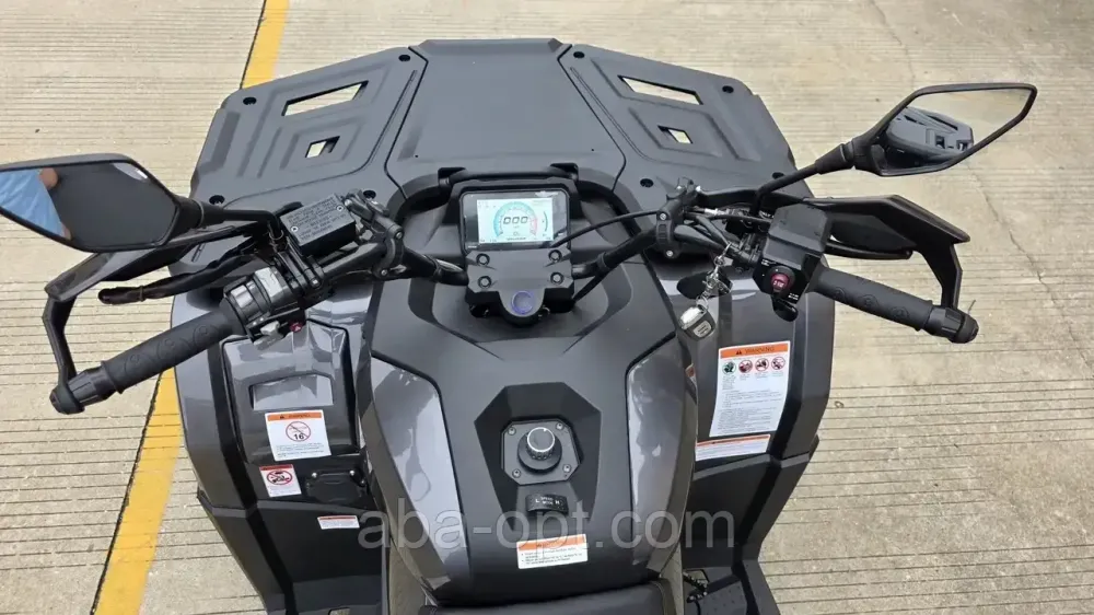 ЭЛЕКТРОКВАДРОЦИКЛ SokMoto RAPTOR EV 30 кВт 4WD 30000W-72V-105Ah 30 кВт LiFePO4 шины 12