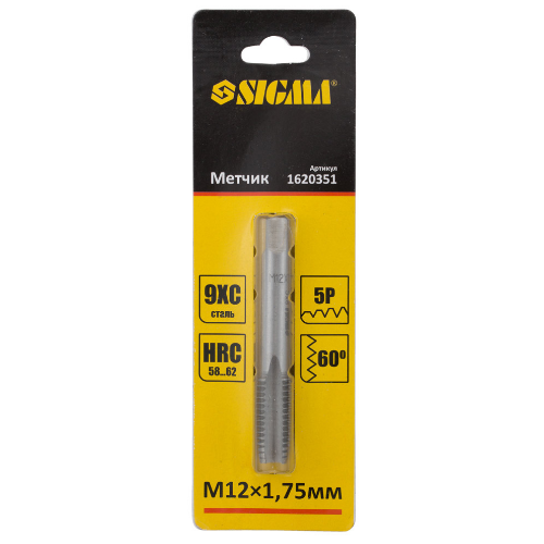 Мітчик M12*1,75мм SIGMA Житомир