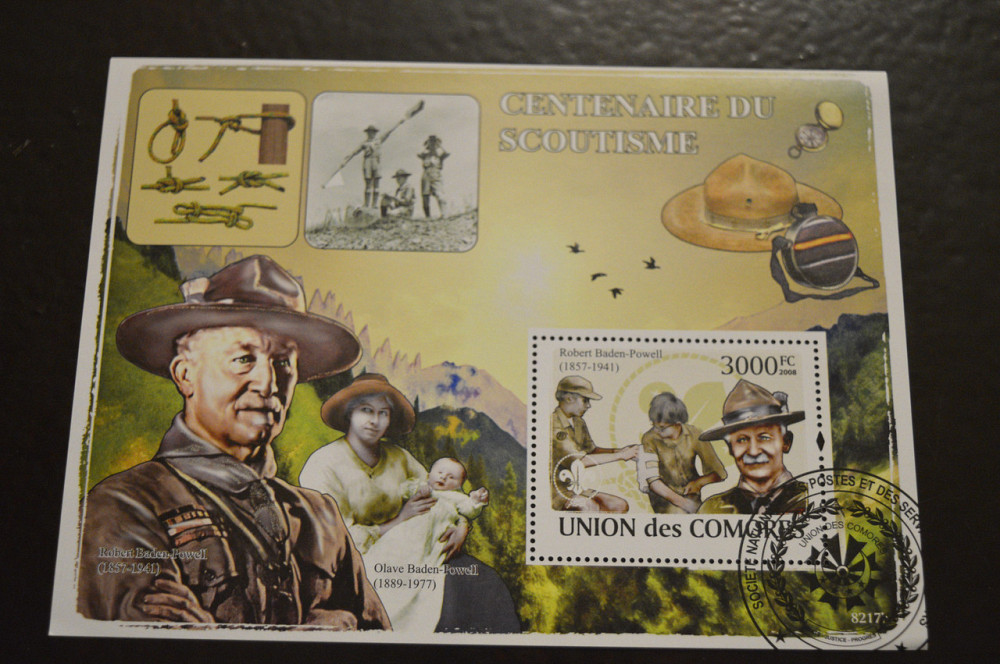 Комори. Малий аркуш. 2008 рік. Особистості Полтава - фото 1