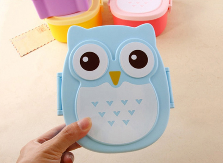 Детский ланч бокс Bento Совушка Синий Винница - изображение 2