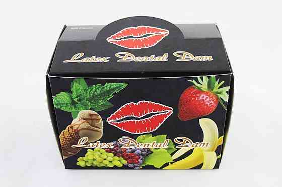 Набір латексних серветок Latex Dental Dams Assorted 100 шт Sex Aura Київ