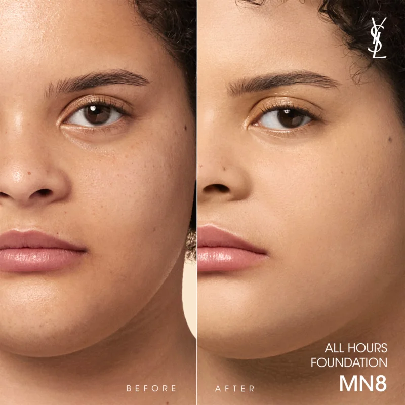 Стойкая тональная основа Yves Saint Laurent All Hours Encre de Peau Foundation MN8 Славянск - изображение 4