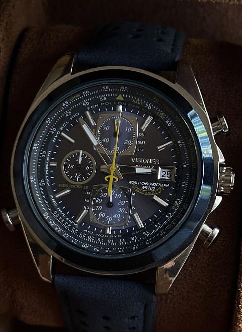 Часы мужские visioner japan хронограф. Киев - изображение 7