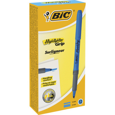 Маркер Bic текстовыделитель Grip, голубой (bc811931) Винница - изображение 3