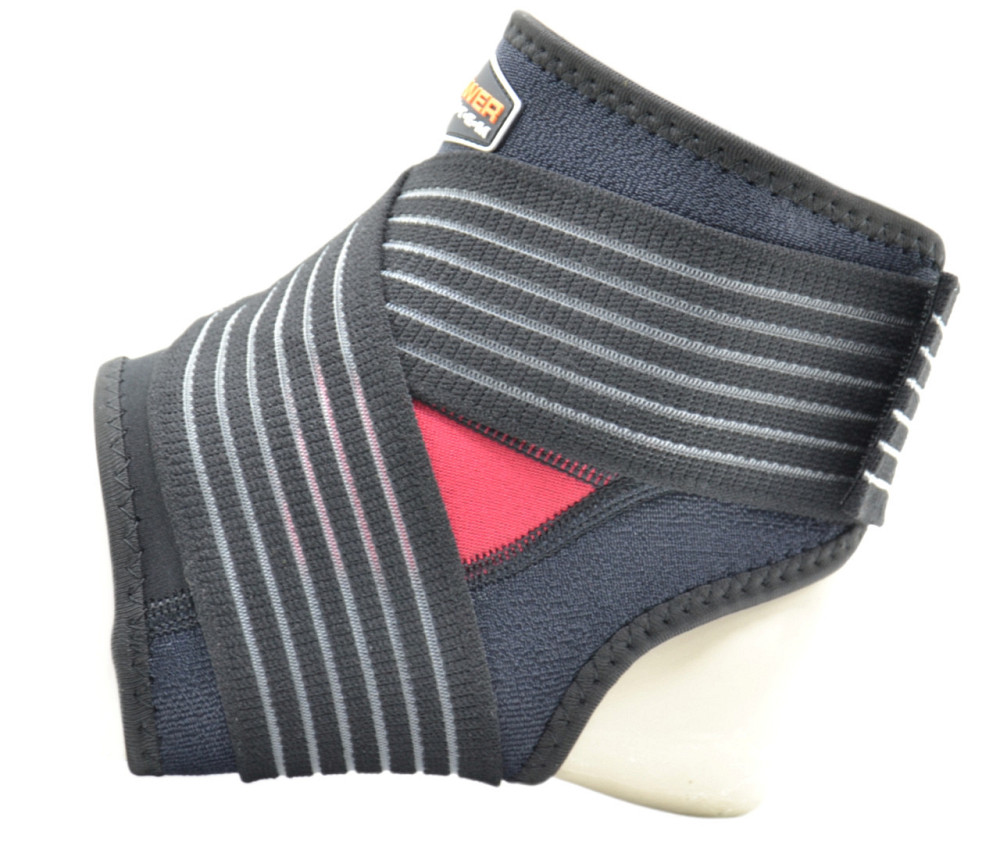 Бандаж на гомілкостоп Power System PS-6013 Neo Knee Support Black/Red (1шт.) L Кам'янське - фото 5