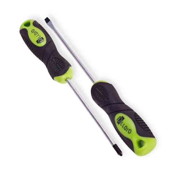 Набор отверток 6 шт магнитные - шлиц 3,5,6мм; крест 3,5,6мм Alloid (коробка) Мукачево