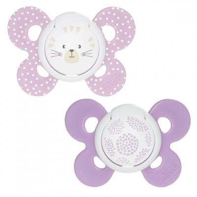 Пустышка Chicco Physio Comfort силиконовая 6-16 мес 2 шт розовая (74933.11.00.00) Винница - изображение 1