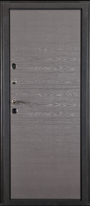 Двері вхідні Даримаг Версаль Антик срібло/ПВХ Сірі 960х2050 мм Київ - фото 2