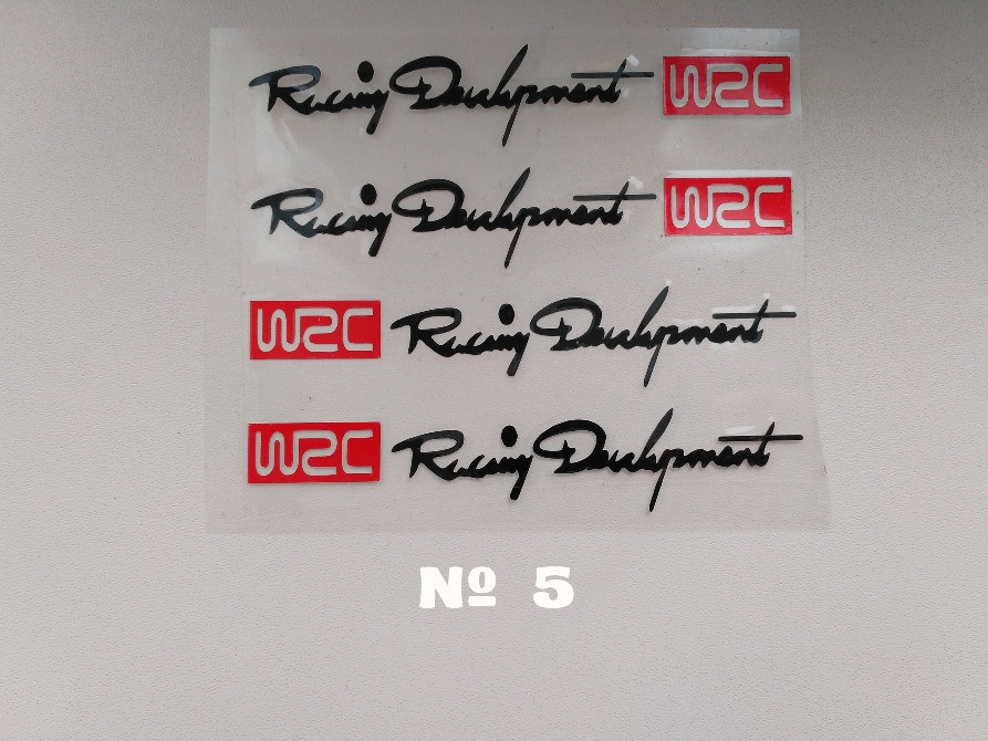 Наклейки на ручки Белая номер 6 светоотражающая с Киев - изображение 5