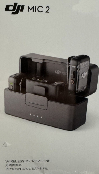 Мікрофонна радіосистема  DJI Mic2 2TX+1RX+Charging Case Киев - изображение 3