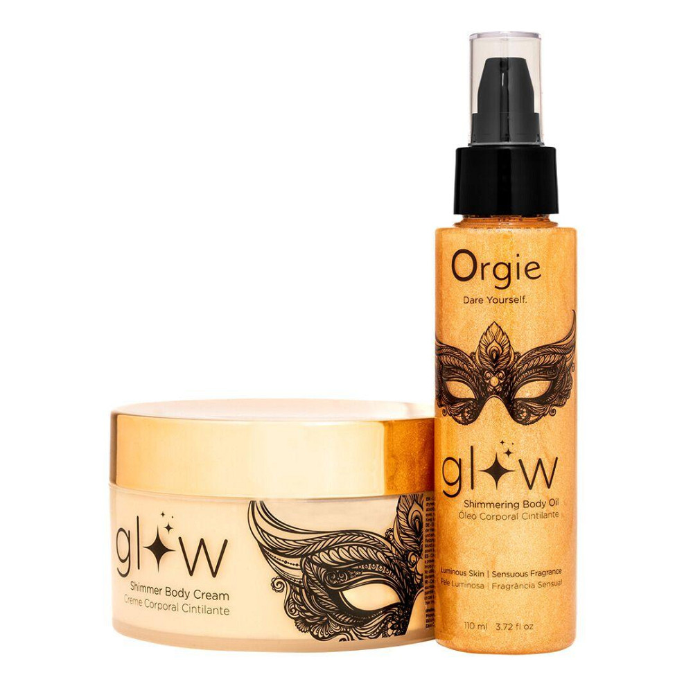 Крем-шимер для тіла Orgie – Glow Shimmering Body Cream (250 мл), чуттєвий аромат, зволоження Sex Aura Київ - фото 5
