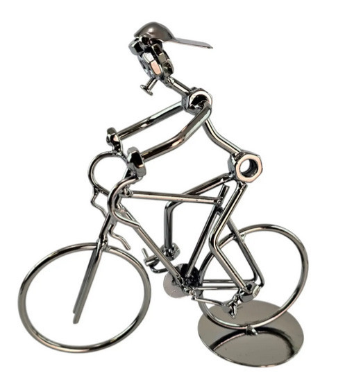 Статуетка сувенірна Велосепедист Київ - фото 1