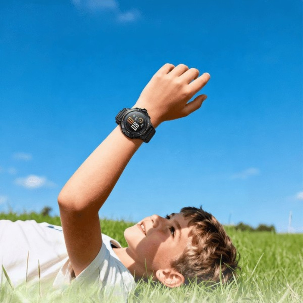 Дитячий смарт-годинник HOCO Y107 4G 32mm. 700 mAh. IP54. children phone watch black Одеса - фото 5