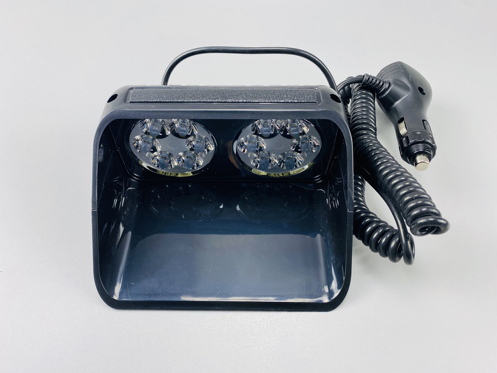 Маячок проблисковий S12-A стробоскоп 9-80V 10 led діодів синій+червоний спалах автомобільна мигалка Мукачево - фото 9